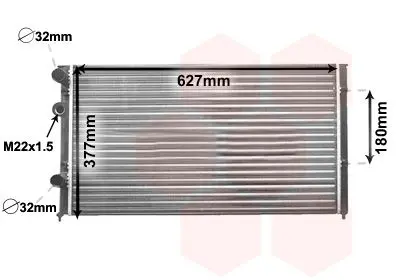 VAN WEZEL 58002027 Теплообменник
