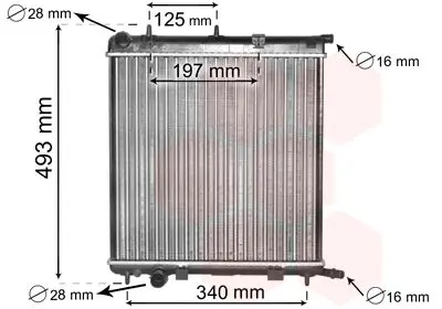 VAN WEZEL 09002188 Теплообменник