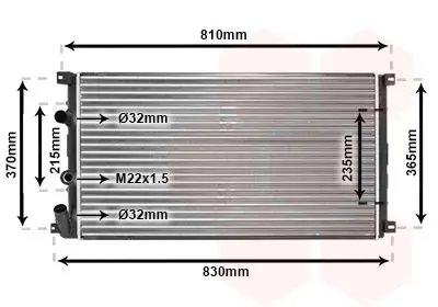 VAN WEZEL 43002276 Теплообменник
