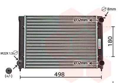 VAN WEZEL 58002040 Теплообменник