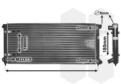 VAN WEZEL 58002041 Теплообменник