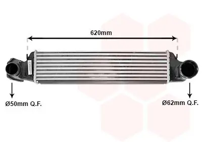 VAN WEZEL 06004282 Теплообменник