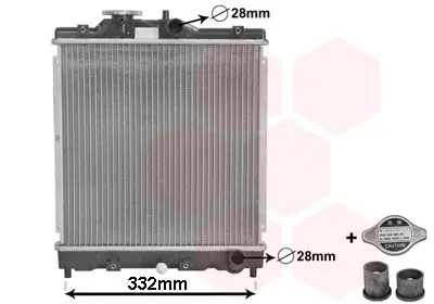 VAN WEZEL 25002031 Теплообменник