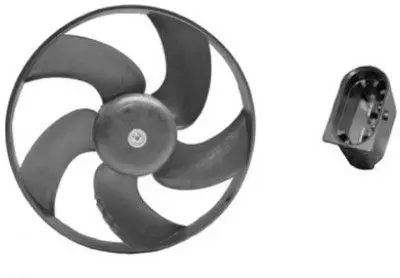 VAN WEZEL 4028745 Вентилятор