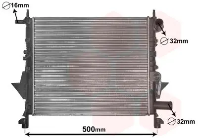 VAN WEZEL 43002217 Теплообменник