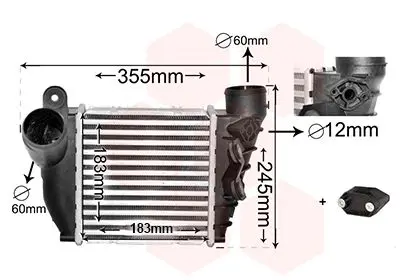 VAN WEZEL 58004200 Теплообменник