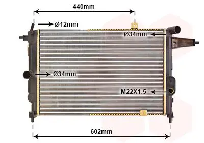 VAN WEZEL 37002119 Теплообменник