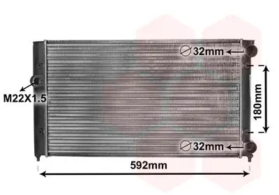 VAN WEZEL 58002099 Теплообменник