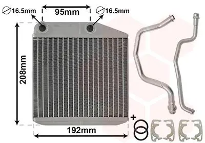 VAN WEZEL 17006313 Теплообменник
