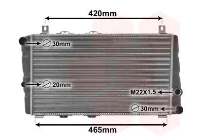 VAN WEZEL 76002002 Теплообменник