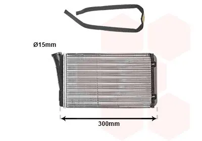 VAN WEZEL 37006196 Теплообменник
