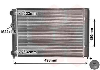 VAN WEZEL 58002028 Теплообменник