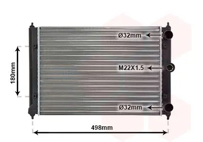 VAN WEZEL 58002092 Теплообменник