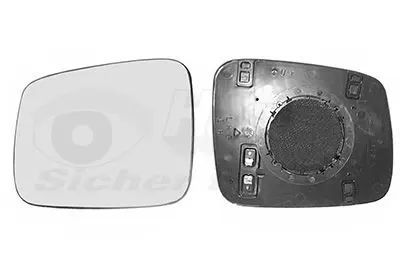 VAN WEZEL 5874835 ЗЕРКАЛЬНОЕ СТЕКЛО, НАРУЖНОЕ