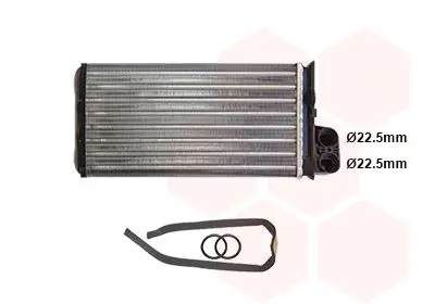 VAN WEZEL 40006015 Теплообменник