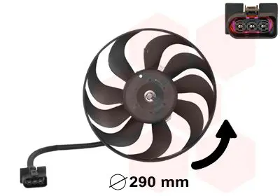 VAN WEZEL 5888745 Вентилятор