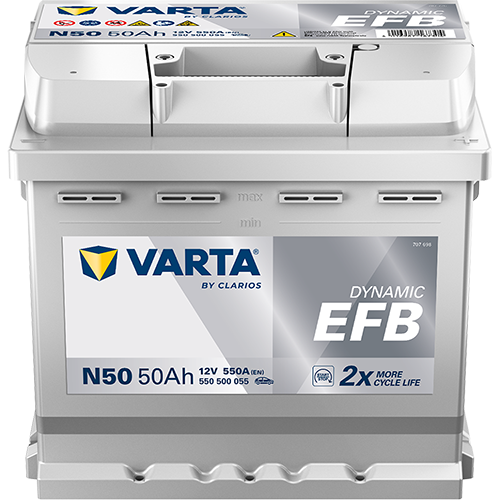 Varta 550500055K262 Starter Battery