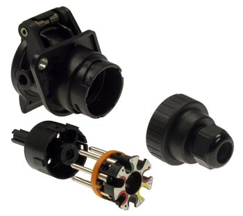 4460084332 Розетка кабеля ABS EBS 7 Pin 