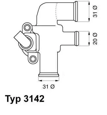 Wahler 314290D Термостат Smart 0.7 98-07