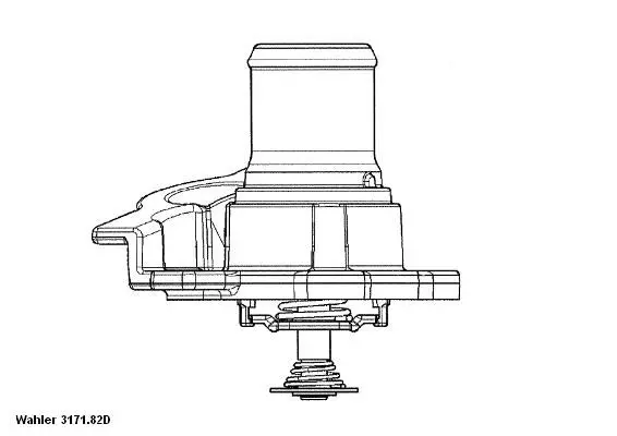 Wahler 317182D термостат