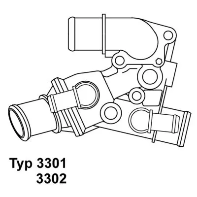 330280D Wahler термостат Fiat Punto