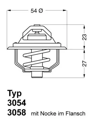 3054.87D50 Термостат 3054.87D50