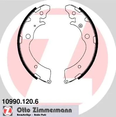 Zimmermann 109901206 Колодки