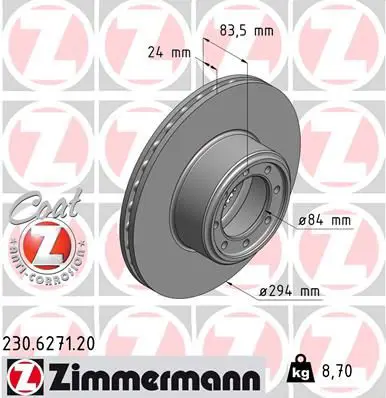 230.6271.20 ДИСК ТОРМ MINI IVE 35 06 ЗАД