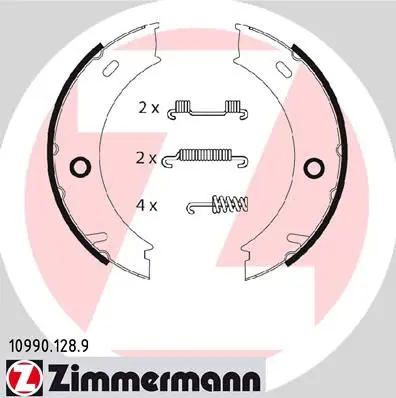 Zimmermann 109901289 Колодки