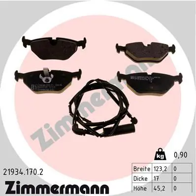 21934.170.2 Brake pad