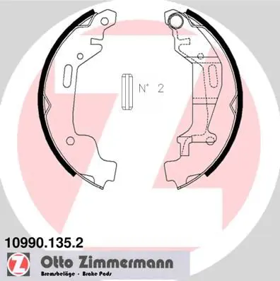 10990.135.2 Комлект тормозных накладок