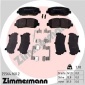 255641602 Zimmermann КОЛОДКИ ТОPМОЗНЫЕ ДИСКОВЫЕ