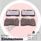 202179651 ZIMMERMANN Комплект тормозных колодок,