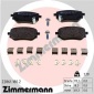 228611802 ZIMMERMANN Комплект тормозных колодок,