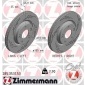 285353153 ZIMMERMANN Тормозной диск