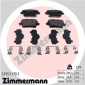 229531702 ZIMMERMANN Комплект тормозных колодок,