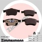 259062001 ZIMMERMANN Комплект тормозных колодок,