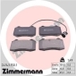 241431501 ZIMMERMANN Комплект тормозных колодок