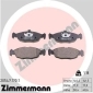 205471701 ZIMMERMANN Колодки тормозные дисковые,