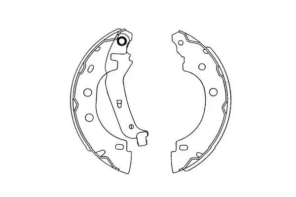 KAVO PARTS KBS7410 Комплект тормозных колодок