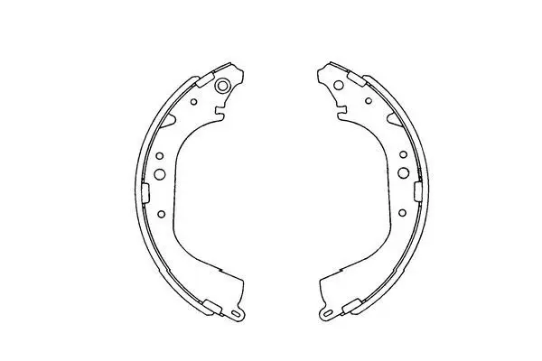 KAVO PARTS KBS9901 Комплект тормозных колодок
