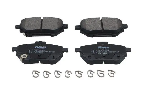 KBP-10089 Комплект тормозных колодок,