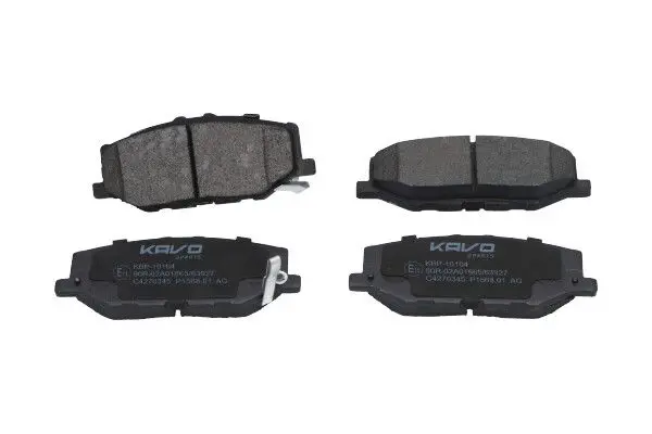 KBP-10104 Brake Pad Set, disc brake