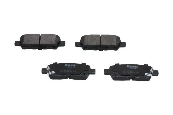 KAVO PARTS KBP6517 Комплект тормозных колодок,