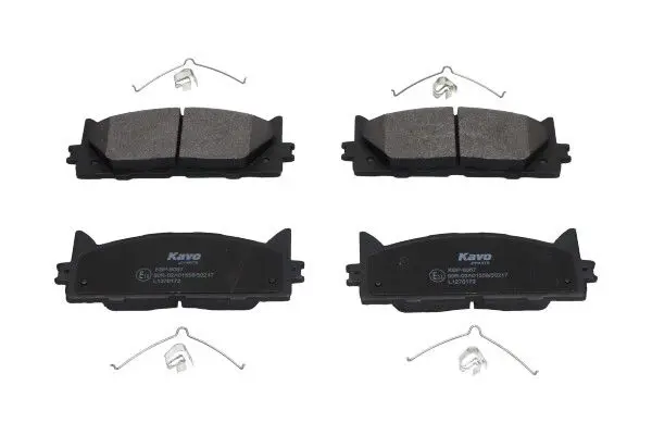 KAVO PARTS KBP9087 Комплект тормозных колодок,