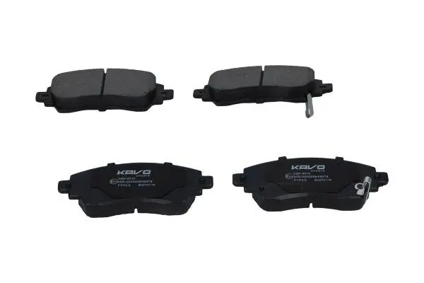 KAVO PARTS KBP9010 Комплект тормозных колодок,