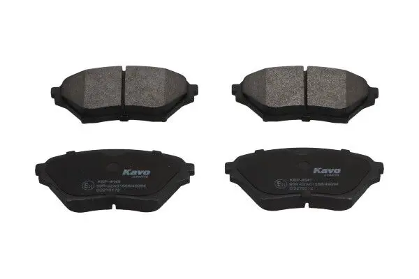 KAVO PARTS KBP4549 Комплект тормозных колодок,