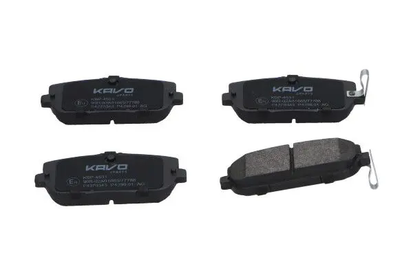KAVO PARTS KBP4551 Комплект тормозных колодок,