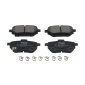 KBP10089 Комплект тормозных колодок,