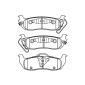 KAVO PARTS BP6623